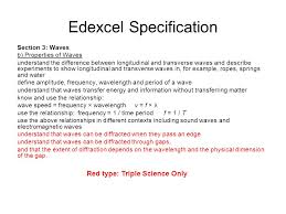 Due to their higher speed, longitudinal waves are first to arrive, followed by, after some time, transverse waves. Edexcel Igcse Certificate In Physics 3 1 Properties Of Waves Ppt Video Online Download