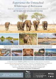 Moremi game reserve is in northern botswana, in the okavango delta, which becomes a lush animal habitat during seasonal floods. International Borders Are Set To Desert Delta Safaris Facebook
