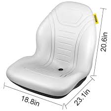 Back Mower Seat Vinyl Forklift Seat