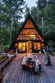 this a frame cabin in west marin is a