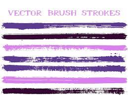 Paint Lines Grungy Ink Brushe Stripes