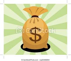 Check spelling or type a new query. Money Bag With Dollar Sign On Green Background Canstock