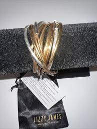 lizzy james wrap bracelet silver gold
