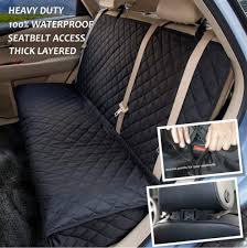 Pet Hammock Rear Seat Cover Boot Liner