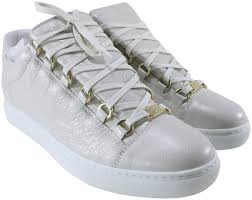 Balenciaga Extra Blanc White Off White Gold Arena Pelle S Gomm Up B124 Sneakers Size Eu 40 Approx Us 10 Regular M B 28 Off Retail