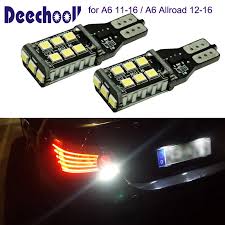 Deechooll 2pcs Led Reverse Light Bulbs For Audi A6 11 16 Canbus T15 W16w Car Backup Lights For Audi A6 Allroad 12 16 Car Light Bulb Ledbulbs For Car Aliexpress