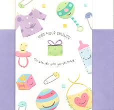 shower gifts theme hallmark card