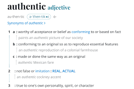 authentic meaning merriam webster s