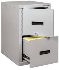 small fire rated metal file cabinet and