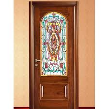 Printed Glass Wooden Door At Rs 680