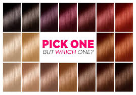 How To Select Hair Colours That Are The Best From Charts For