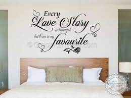 Bedroom Wall Sticker Every Love Story