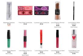 love beauty cosmetics by forever 21