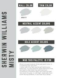 Misty Sherwin Williams Whole Home Color