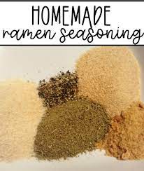 homemade ramen seasoning a quick and