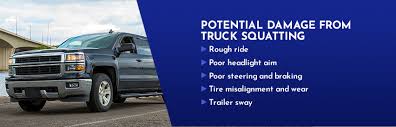 squatting when hauling or towing