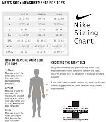 Nike Dri Fit Shirt Size Chart Fitness And Workout