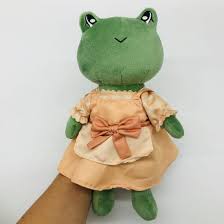 kawaii stuffed frog soft stuffed