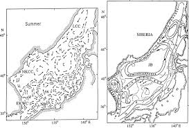 Schematic Surface Current Charts For The Japan Sea A In