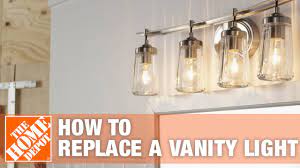how to install vanity lights