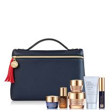 lauder free 6 piece gift set with bag