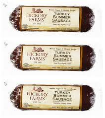 hickory farms turkey summer sausage 10