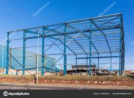 warehouse factory steel frame structure