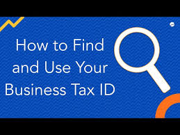 business tax id