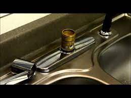The handle becomes loose after the use of a few months and starts leaking at the base. Moen Style Kitchen Faucet Repair Youtube Moenkitchenfaucetyoutube Kitchen Faucet Moen Kitchen Faucet Moen Kitchen