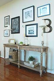 Hallway Gallery Wall Console Table