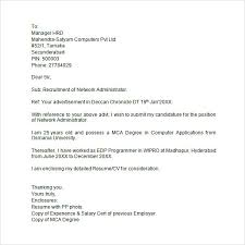 Cover Letter Example Simple Cover Letter Example For Job     Compudocs us
