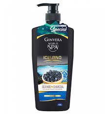 ginvera world spa iceland shower scrub