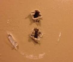 Repairing Holes Left By Wall Anchor