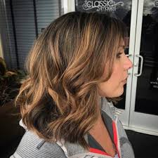 Dark brown hair with highlights is fab, especially if you have one of the layered haircuts. 100 Cute Easy Hairstyles For Shoulder Length Hair