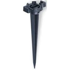 4 5 In Universal Christmas Light Stake In Black For Use