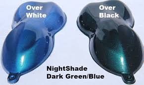 Green Blue Candy Paint Pearl Nightshade