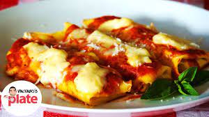 cannelloni with spinach ricotta