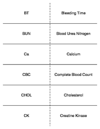 There is a free printable phlebotomy practice test to help in dealing with those styles. Phlebotomy Abbreviations Flash Cards By Everything Science And Beyond