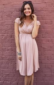 Francesca Maternity Dress In Blush Maternity Wedding Dresses Evening Wear And Party Clothes By Tiffany Rose