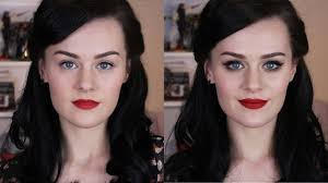 1940s inspired hair makeup the