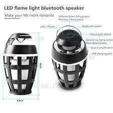 s1 bluetooth speaker usb led flame