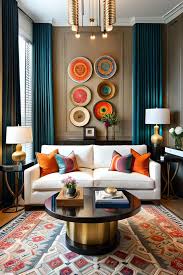 The Colorful Living Rooms Of Your