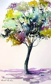 42 simple watercolor painting ideas for