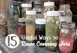 15 useful ways to reuse canning jars