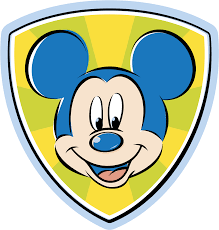 Mickey Mouse Logo Png Transparent - Sticker Mickey Mouse Vector | Full Size  PNG Download