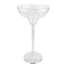 Large Margarita Glass Disposable Cup