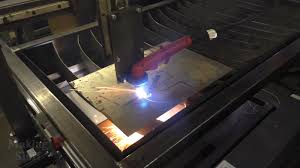a cnc plasma cutter table from the