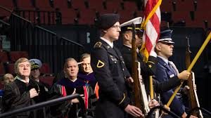 veterans salute to join commencement