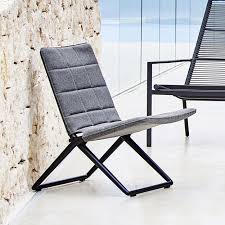 Cane Line Traveller Folding Lounge Chair