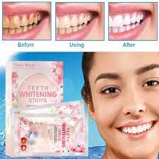 28pcs 3d teeth whitening strips non